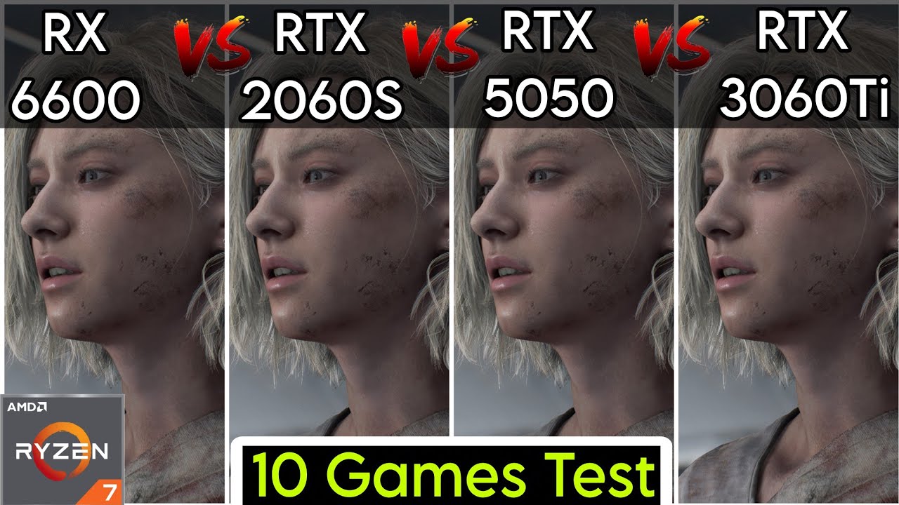 RX 6600 vs RTX 2060 Super vs RTX 5050 vs RTX 3060 Ti | Ultimate GPU Comparison