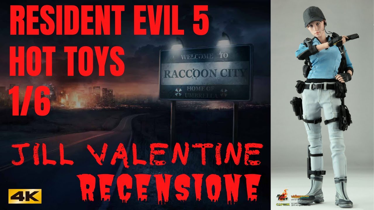 Hot Toys Jill Valentine Resident Evil 5 unboxing e recensione Italiano