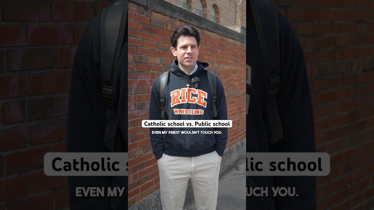Catholic school vs. Public school #shorts @ASAPRoffe