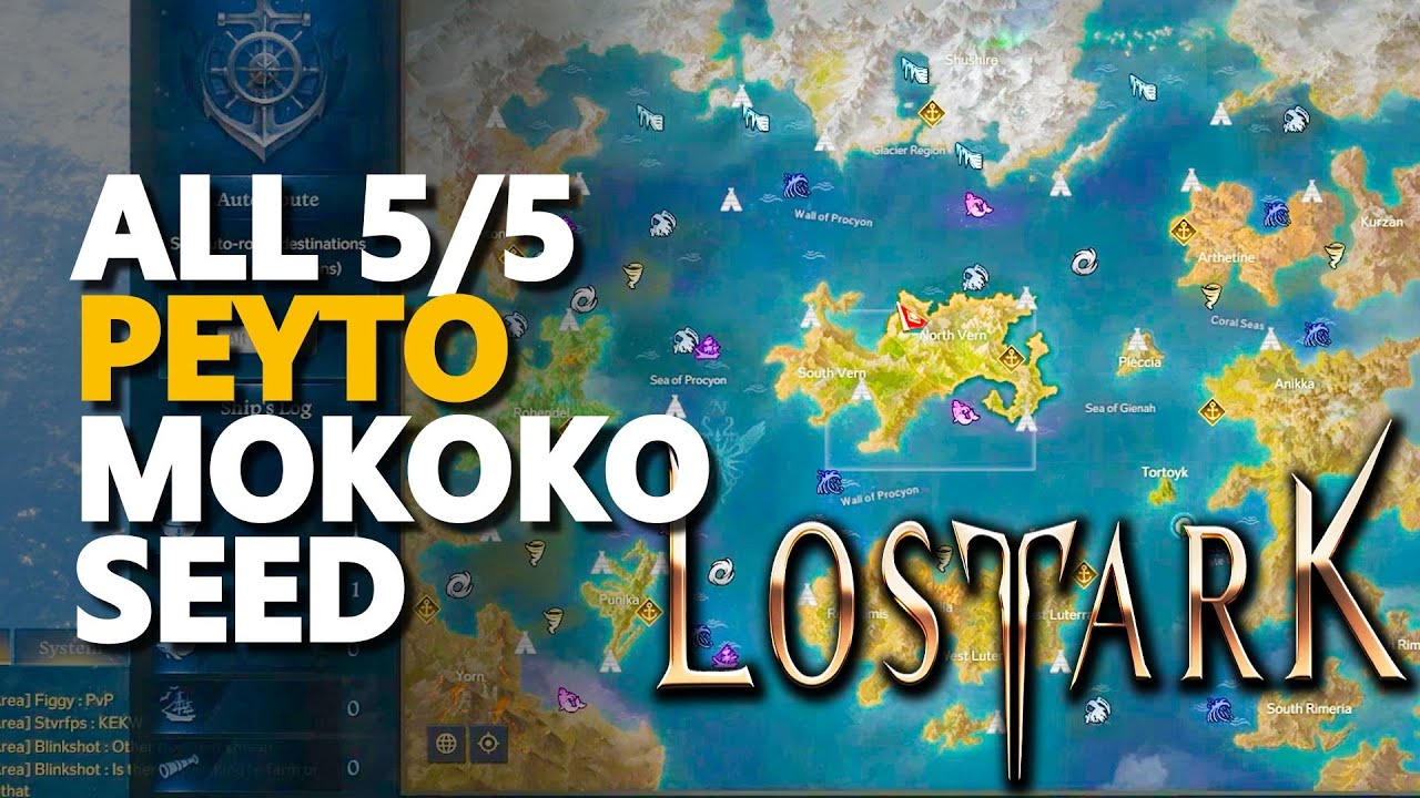 All Peyto Mokoko Seed Lost Ark