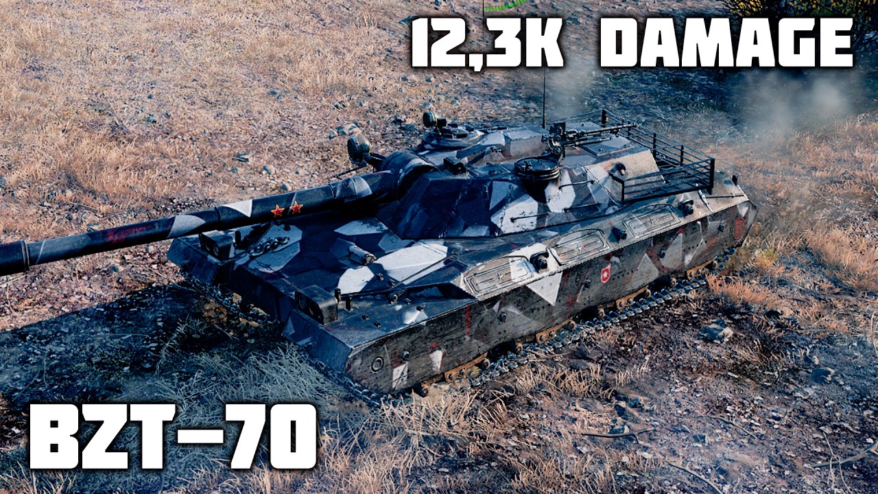 BZT-70 WoT &ndash; 3Kills, 12,3K Damage