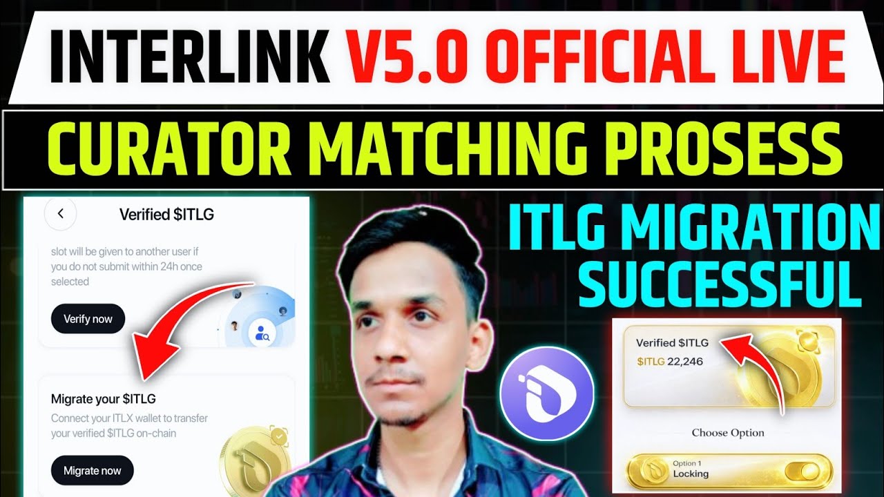 INTERLINK NEW UPDATE TODAY 📌 INTERLINK ITLG VERIFICATION LIVE 🚀 ITLG MIGRATION INTERLINK NETWORK 