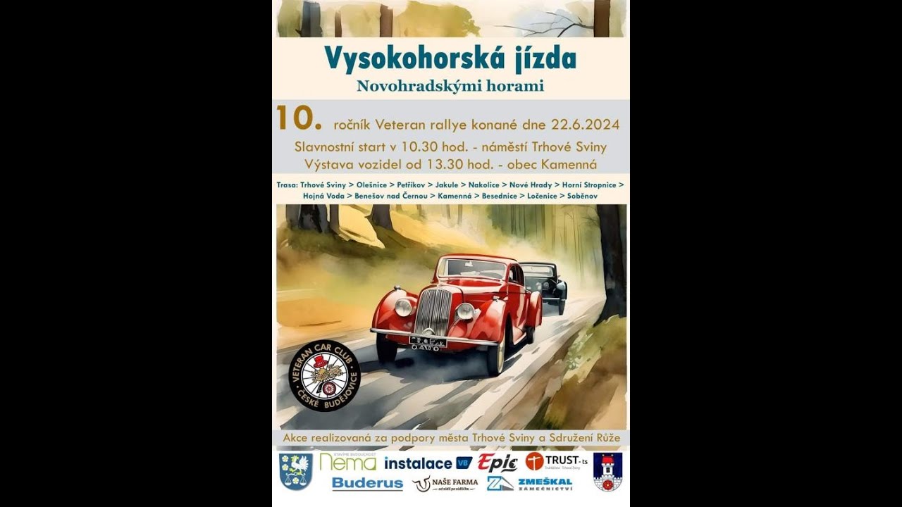 Vysokohorská Jízda Novohradskými horami.