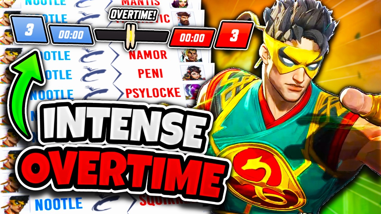 WINNING the Most INTENSE OVERTIME as IRON FIST | Marvel Rivals