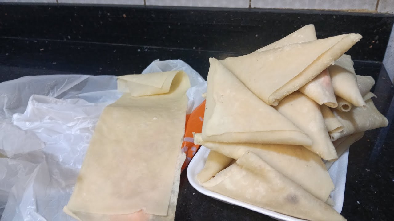 اسهل طريقه عمل السمبوسه في البيت بعجينه سهله حشوه جميله شوفيها