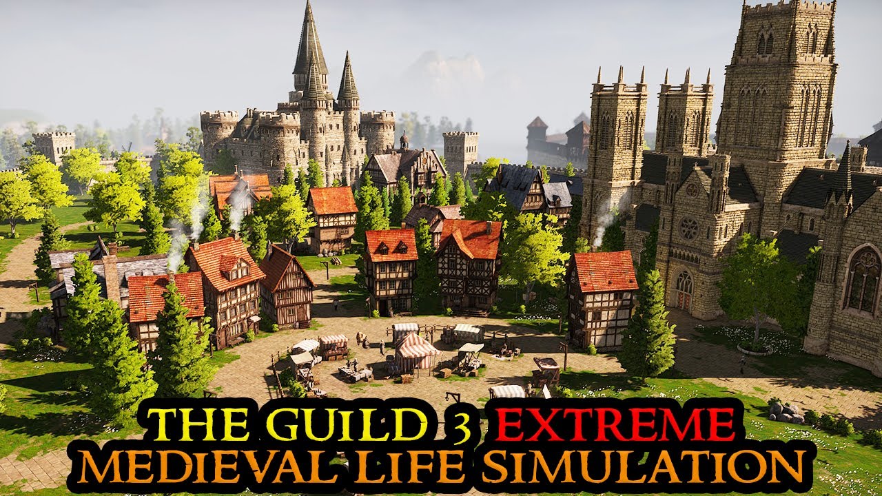 The Guild 3 EXTREME - Fresh Start In Medieval Life Simulator - London HARDMODE Longplay