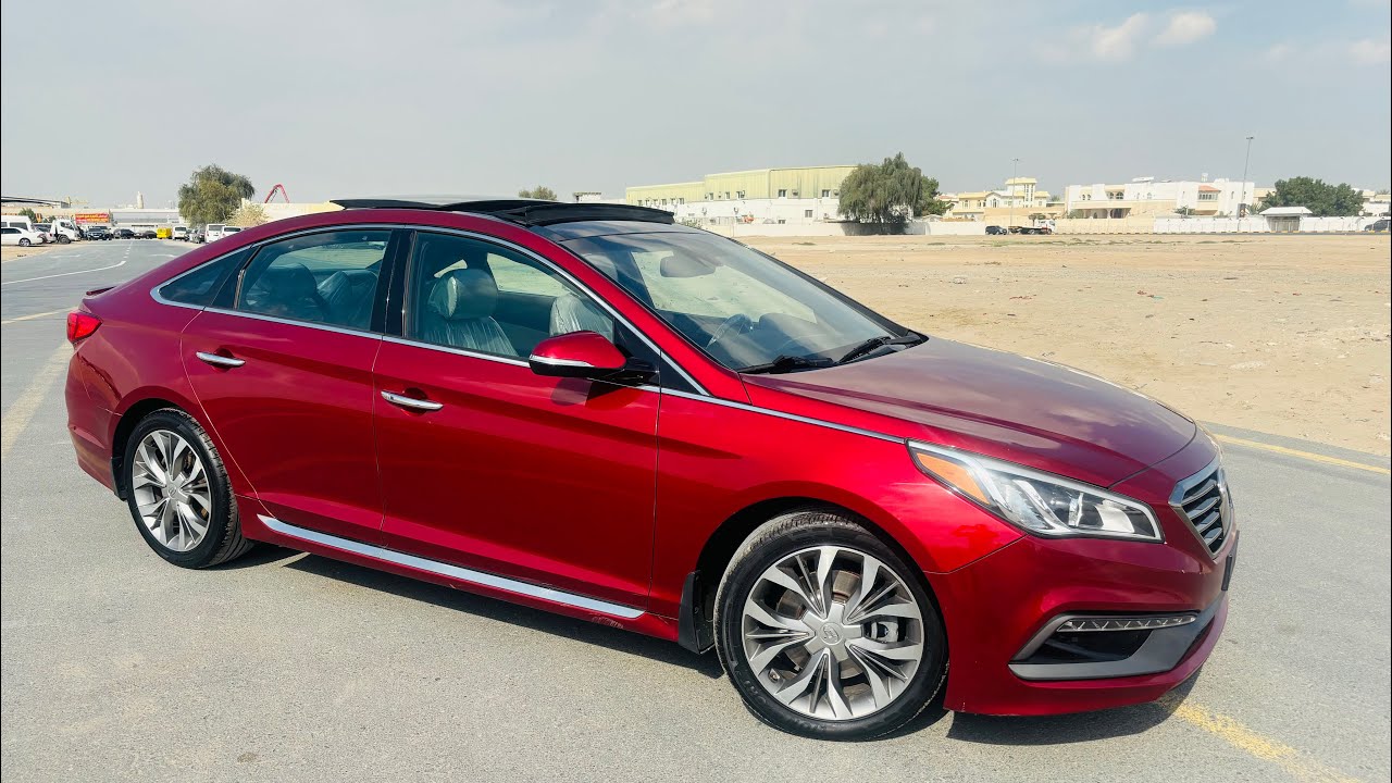 Hyundai Sonata Limited Edition 20.T With Panoramic sunroof 2015 Model +97155-21212-03