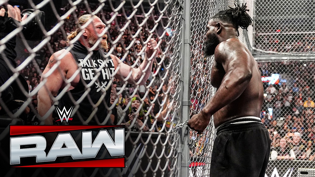 Oba Femi and Brock Lesnar declare war before Hell in a Cell: Raw highlights, July 27, 2026
