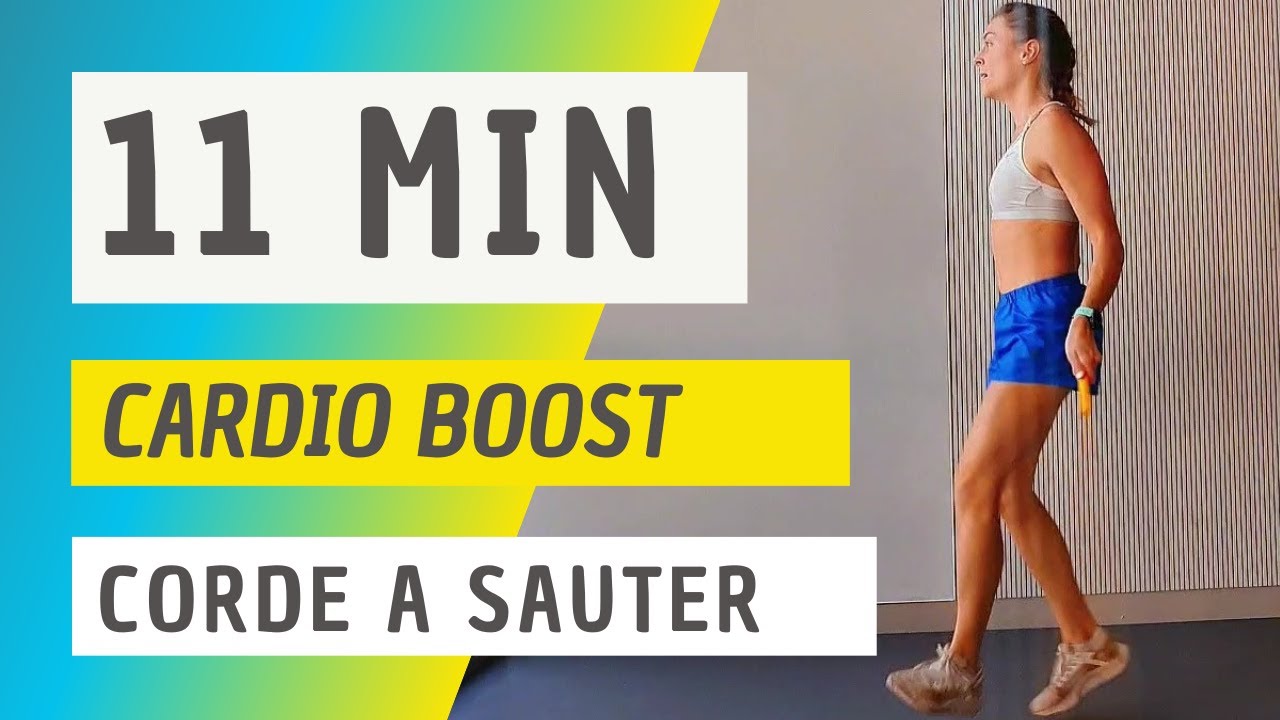 11 min CARDIO 100% CORDE A SAUTER | Suivi en temps réel