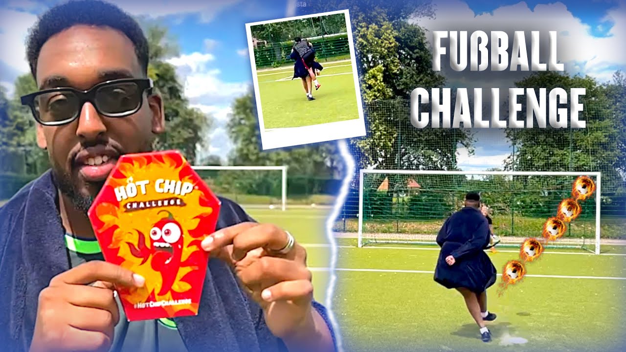 XXL FUSSBALL CHALLENGE🔥⚽️MIT HOT CHIP BESTRAFUNG☠️vs FURKY