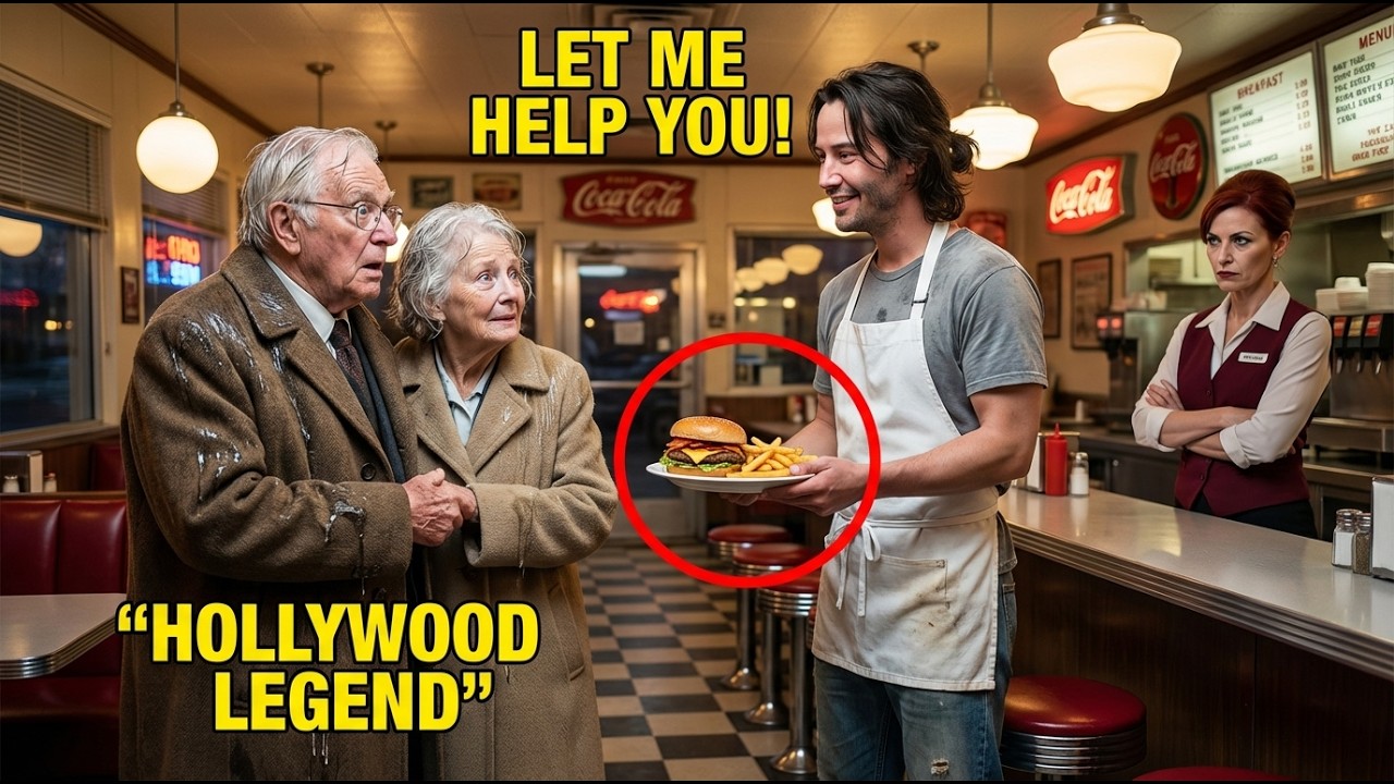 Keanu Reeves Gave His Only Meal to Old Couple — Next Day, a Limo Arrived at the Diner