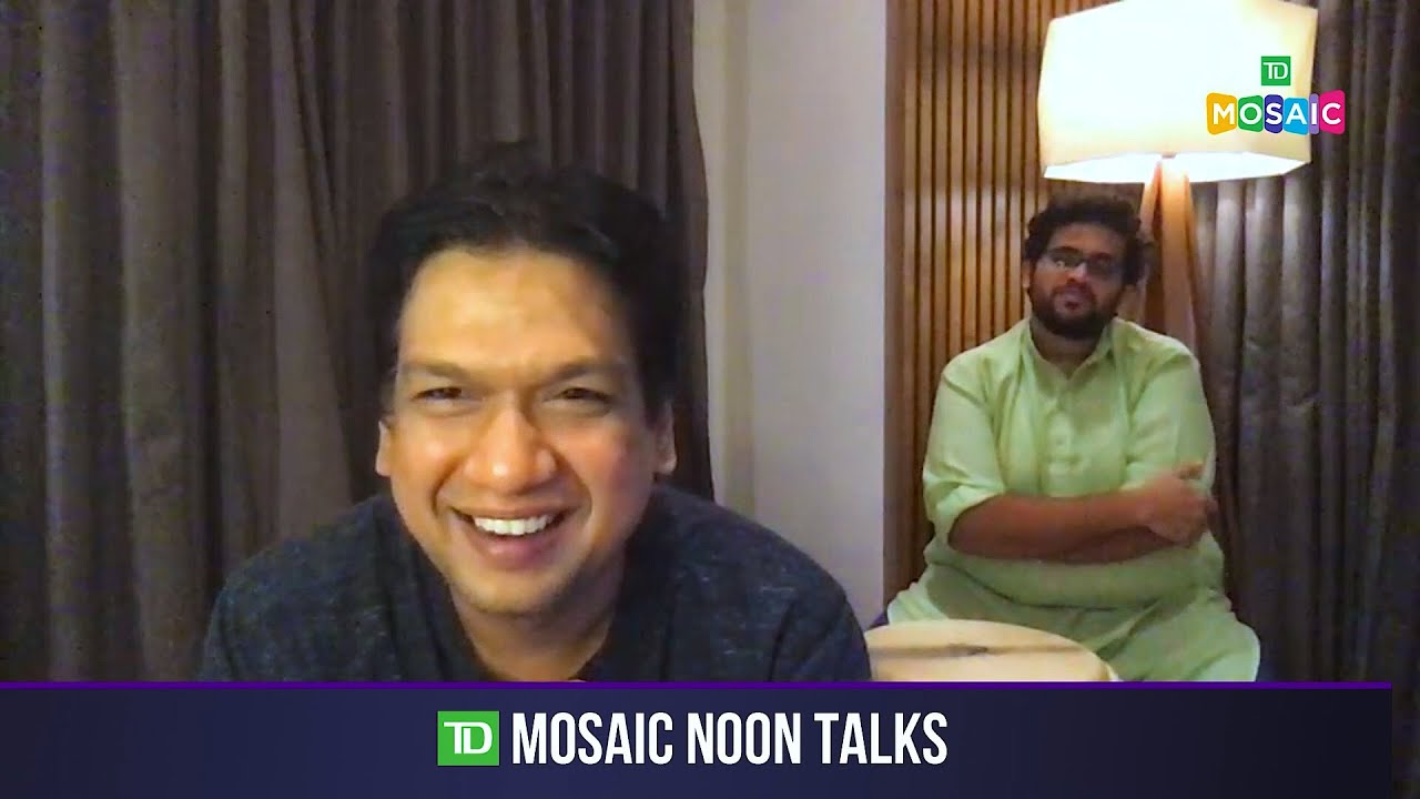 Vijay Prakash with Asma Arshad Mahmood