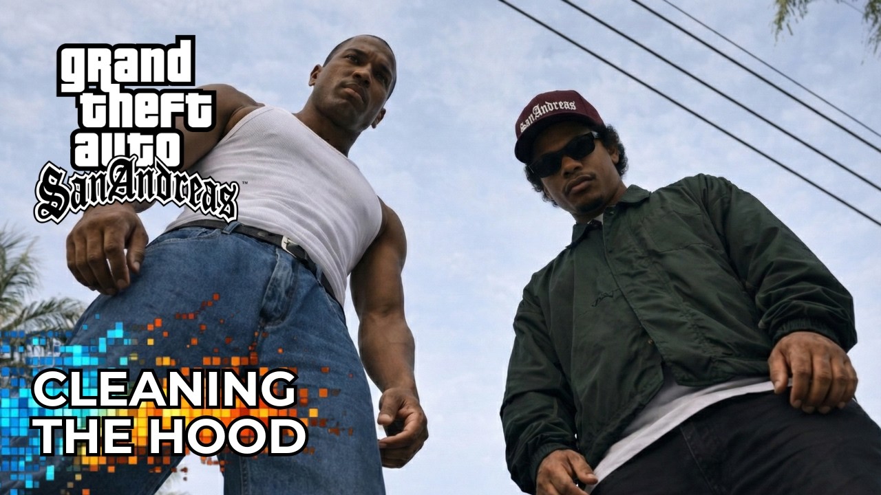 GTA San Andreas: Real Life Movie | Cleaning The Hood