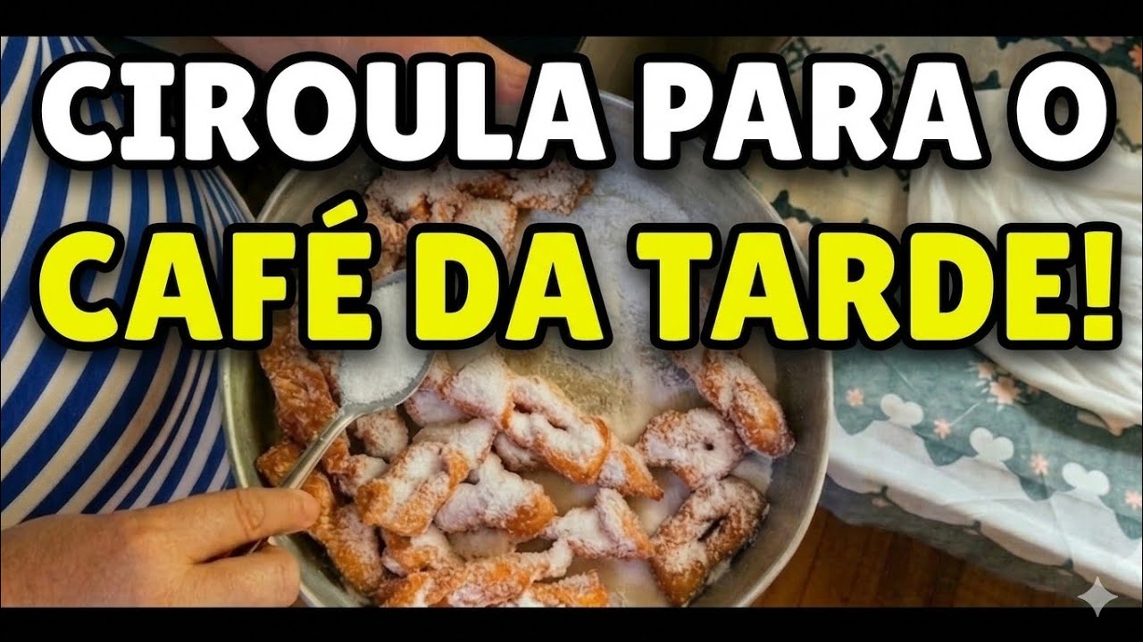 Ciroula para o Café da tarde! Receita Prática da Cris