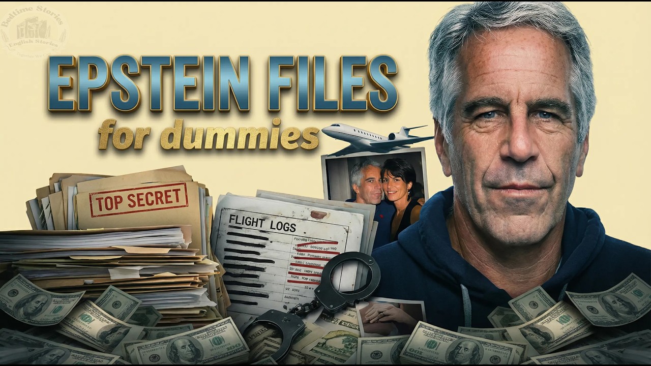 🎭 Level 3 | Jeffrey Epstein: Power, Privilege, and the Silence Beneath the Spotlight 🕯️#learnenglish