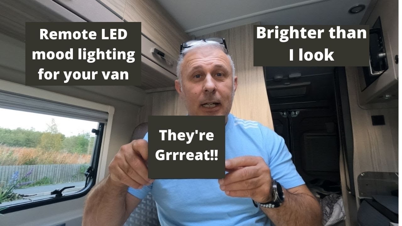 Cheap LED mood lighting for your van