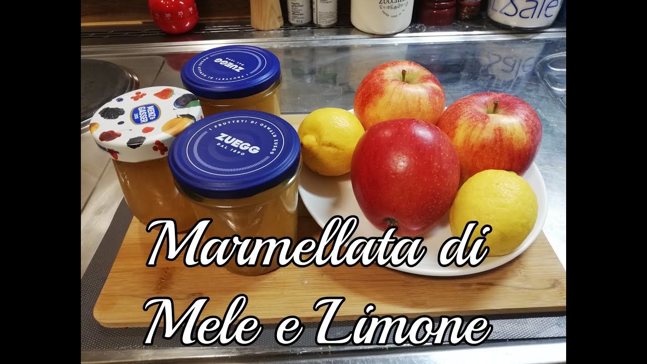 Marmellata di Mele, Limone e Cannella .... per una colazione da Campioni ... Buonissima