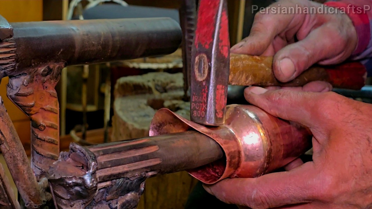 Masterpiece: Copper ASMR - Master Forges Fire into Art
