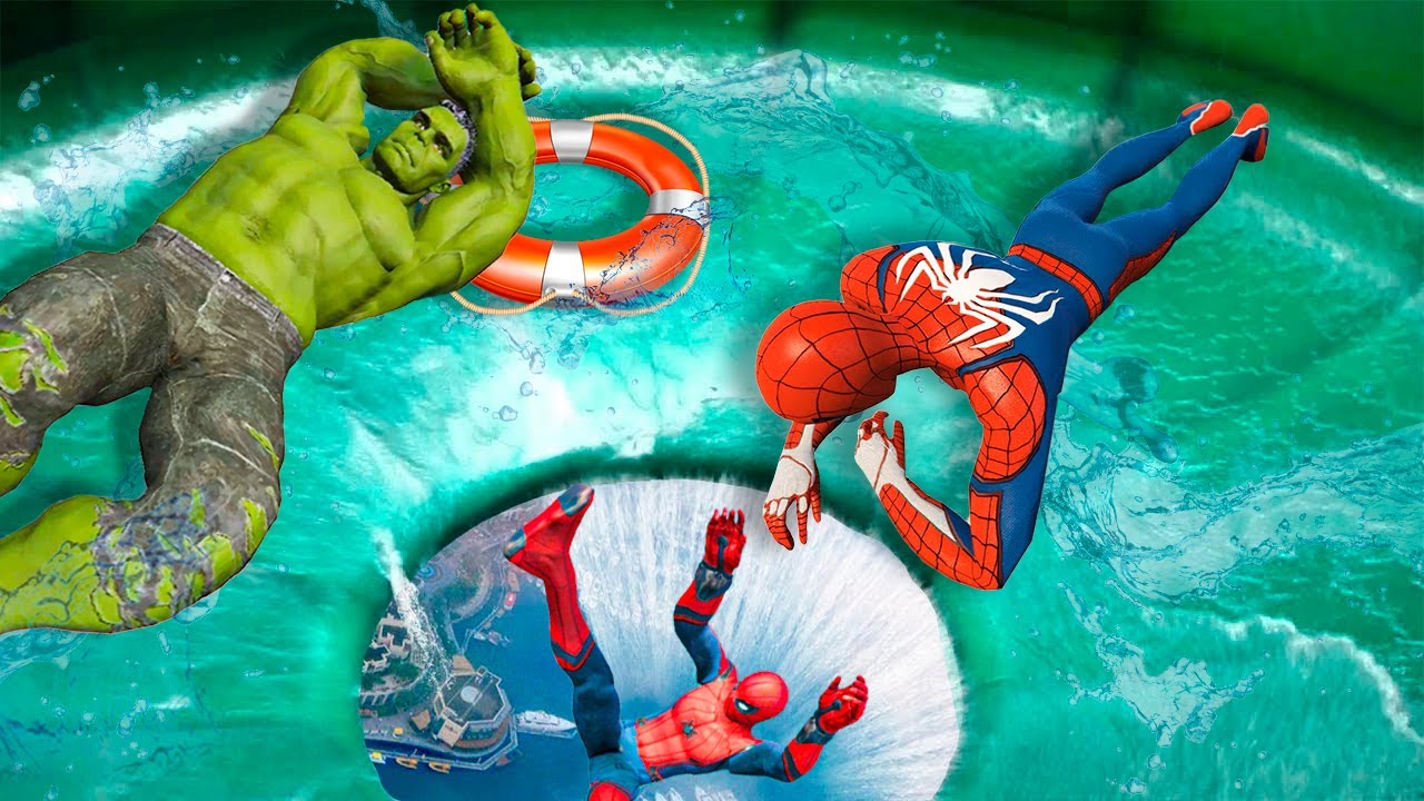 Spiderman Maximum Velocity Scalar Test: Character Physics at Hyper-Speed | GTA 5