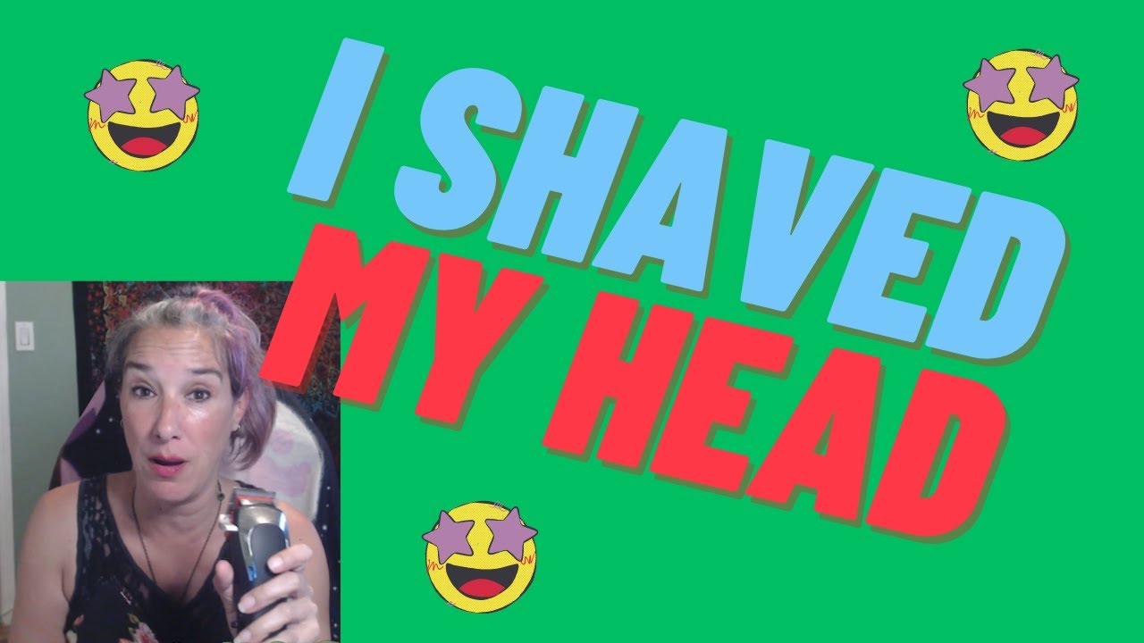 I Shaved My Head Live on Stream!