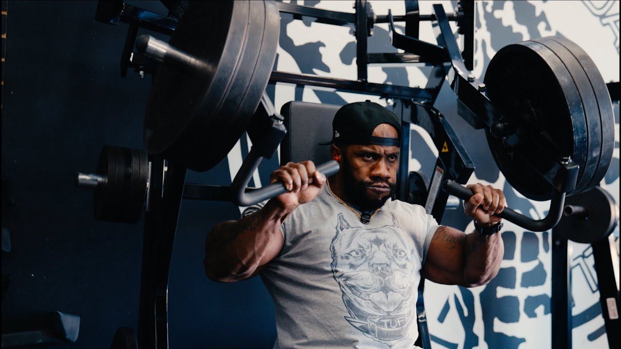 CHARLES GRIFFEN EPISODE 8 -  BIG CHEST & ARM WORKOUT!