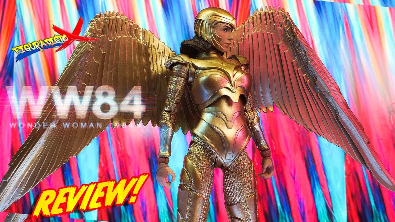 Review Wonder Woman 1984 Golden Battle Armor DC Multiverse McFarlane Toys 2020 Revision Español