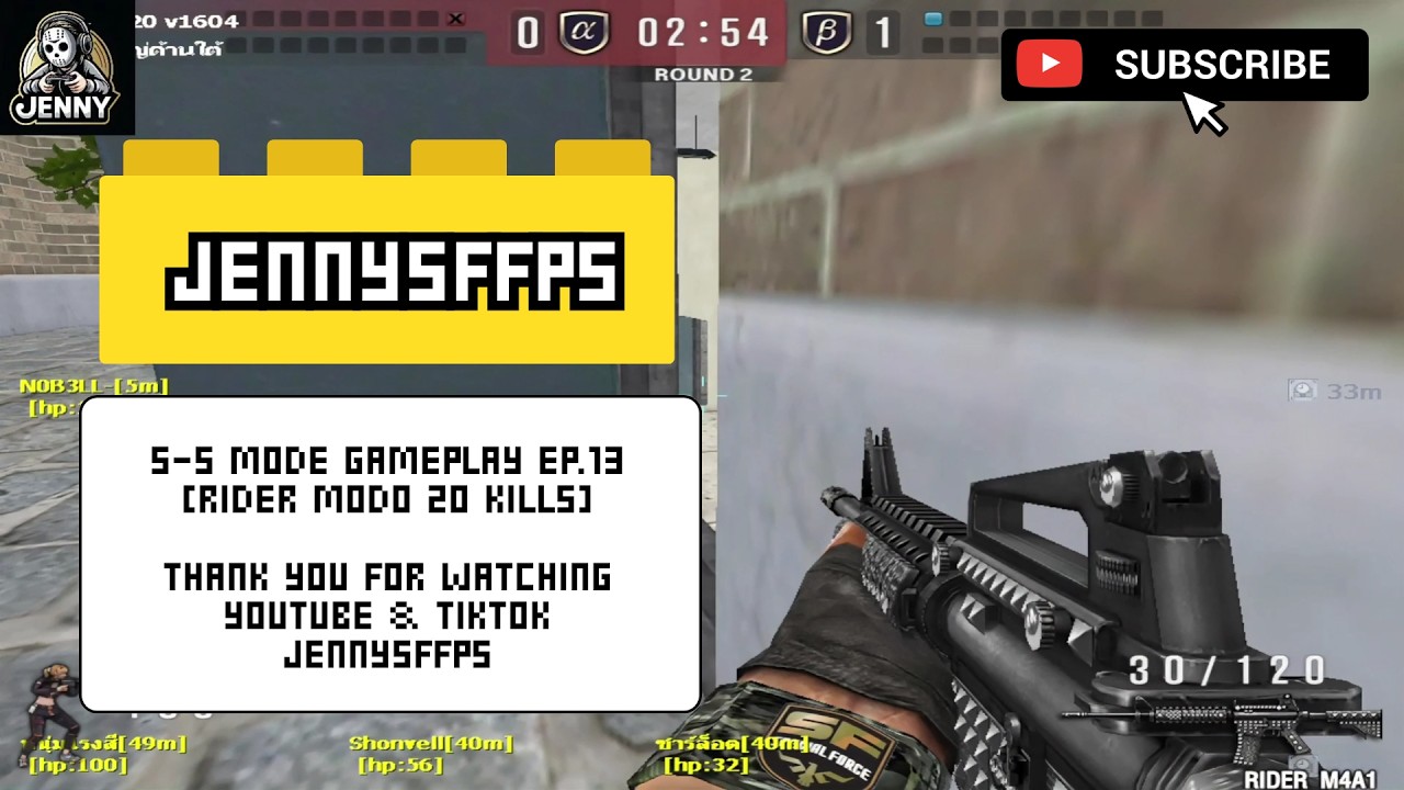 SPECIAL FORCE TH 5-5 MODE GAMEPLAY EP.10 [RIDER M4A1 20 KILLS]