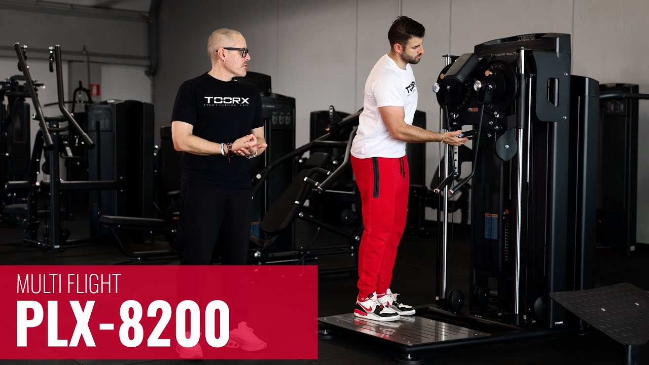 PLX 8200 MULTI FLIGHT – TOORX PROFESSIONAL– Come allenare le spalle al top | Con Massimiliano Febbi