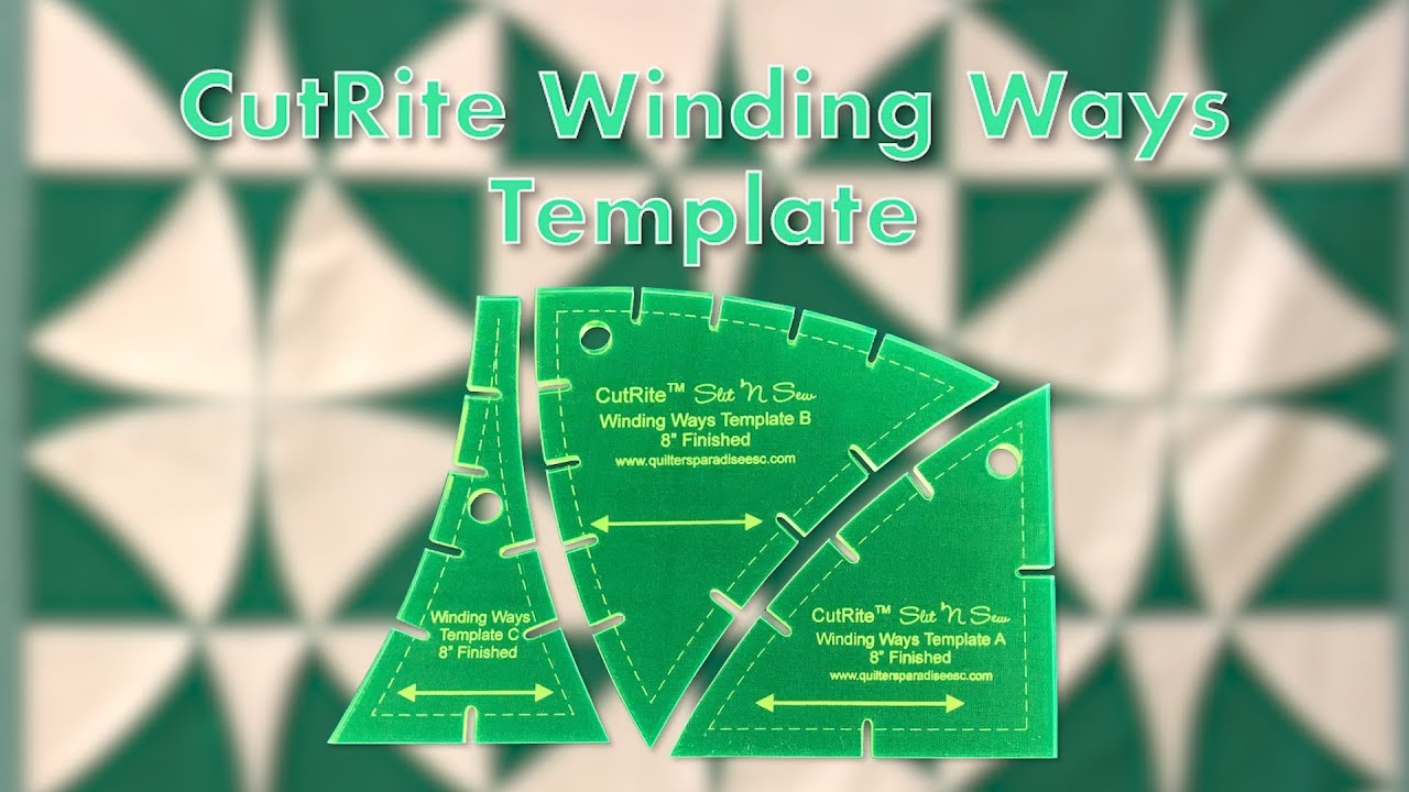 CutRite Winding Ways Template