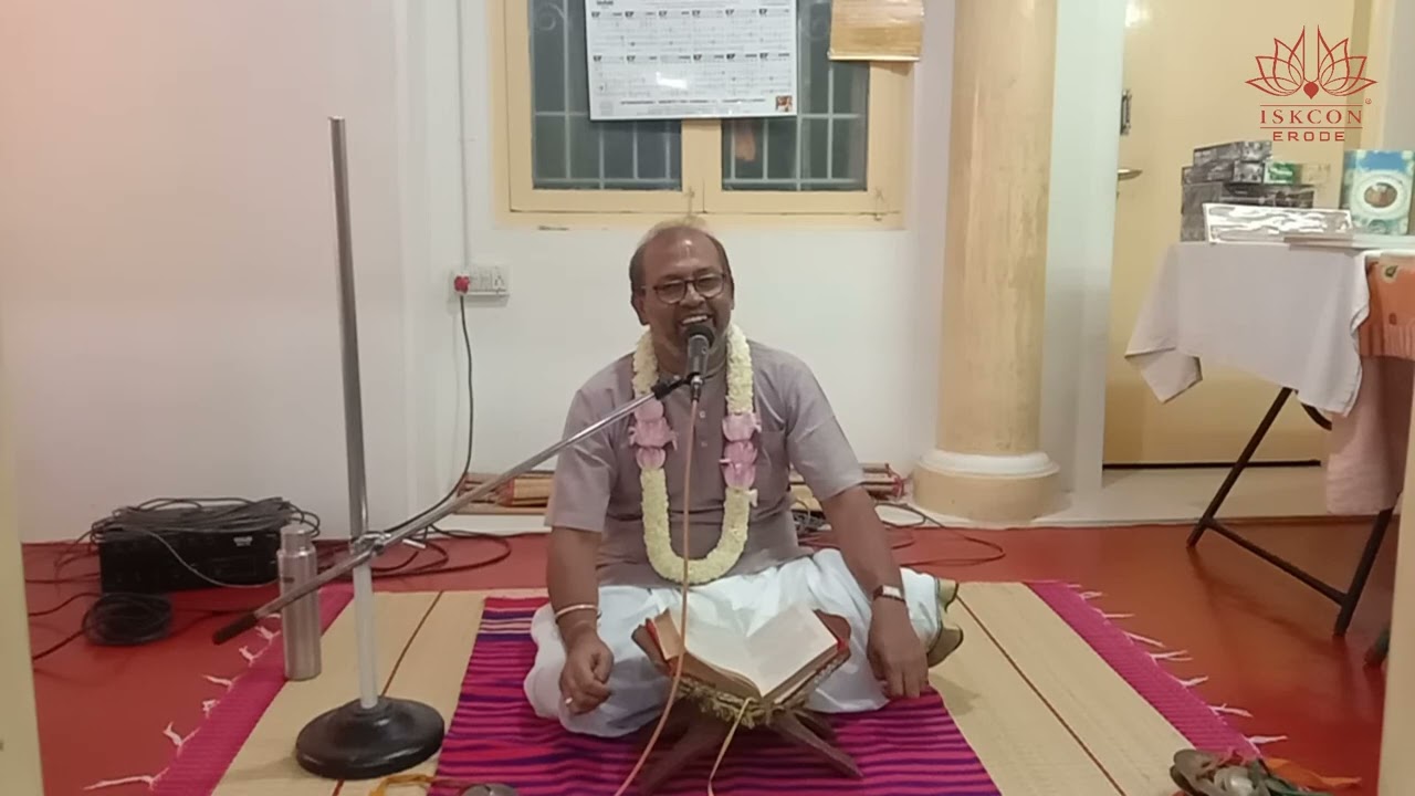 காமத்தையும் கோபத்தையும் கட்டுப்படுத்தினால் கிடைக்கும் நன்மை?||#பகவத் கீதை5.23#harekrishnacentererode