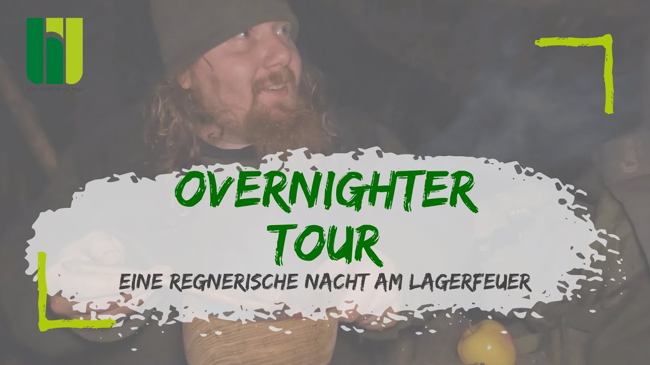 OVERNIGHTER-TOUR Teil 2: Können wir unser Shelter wieder zum Leben erwecken? ⛺