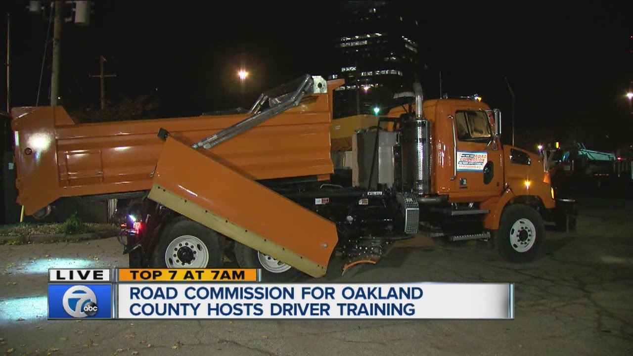 Road Commission for Oakland County hosts driver training