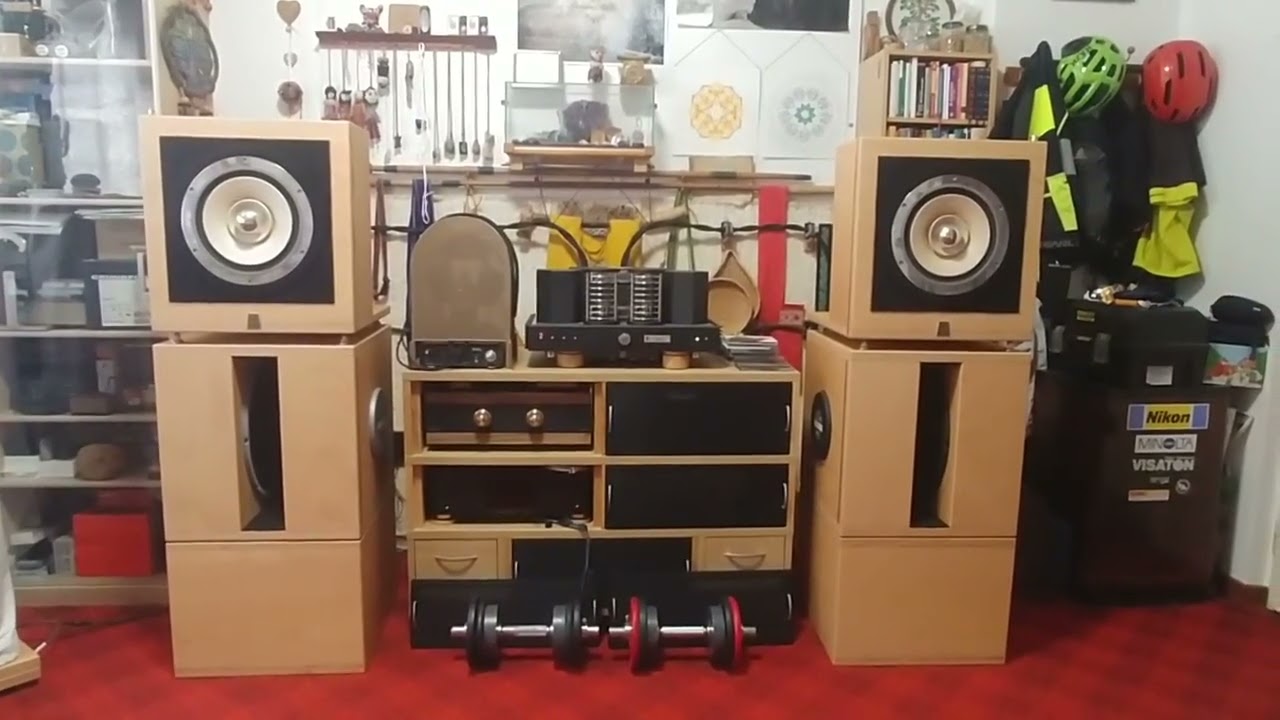 Lii audio Platinum 10 + W15 in active RiPol subs - DIY open baffle projekt.