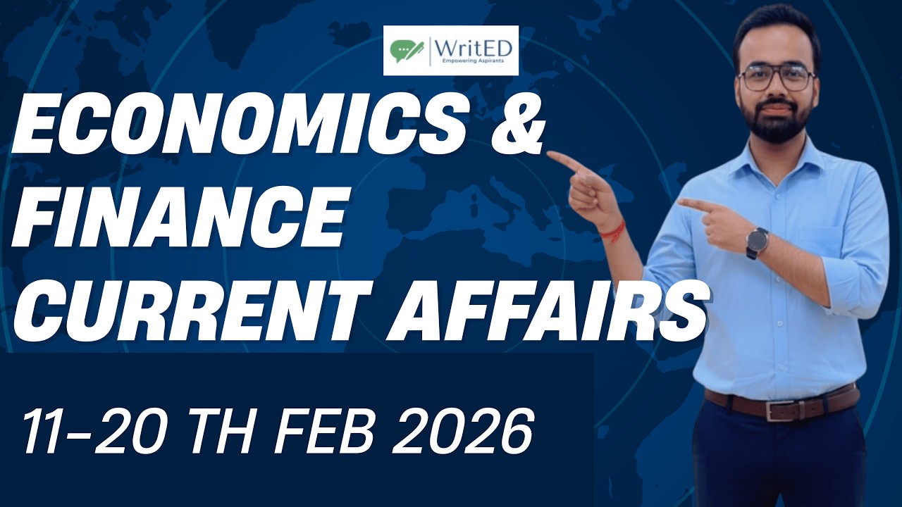 ESI & Finance Current Affairs | Regulatory & Banking Exam | Saurav Sir | 11th to 20th February 2026