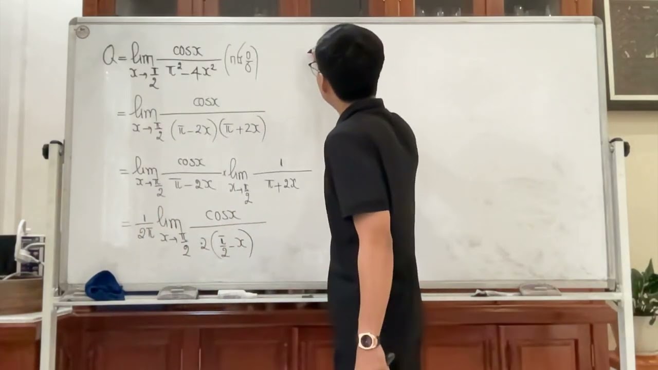 លីមីតរាងមិនកំណត់ 0/0 អនុគមន៍ត្រីកោណមាត្រ(វិធីសាស្រ្តប្តូរអថេរ)