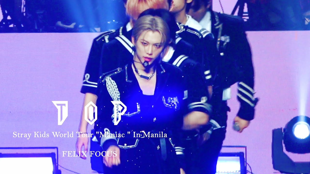 [ TOP ]스트레이키즈 필릭스 フィリックス Stray kids Felix 4K Focus Fancam