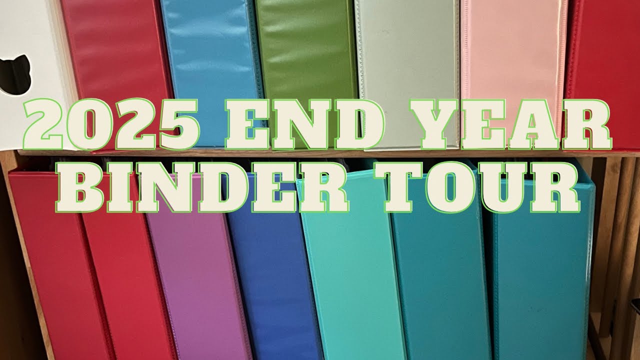 2025 Year End Binder Tour (Twice, Stray Kids, Itzy, NiziU, NMIXX, NEXZ, ATEEZ, TXT, Starto, & more)