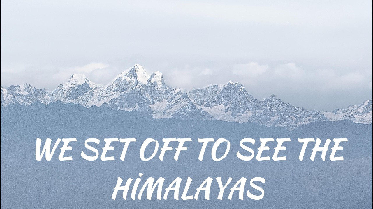 Accompanied by Resham Firiri, we set off for Nagarkot to see the Himalayas in Nepal