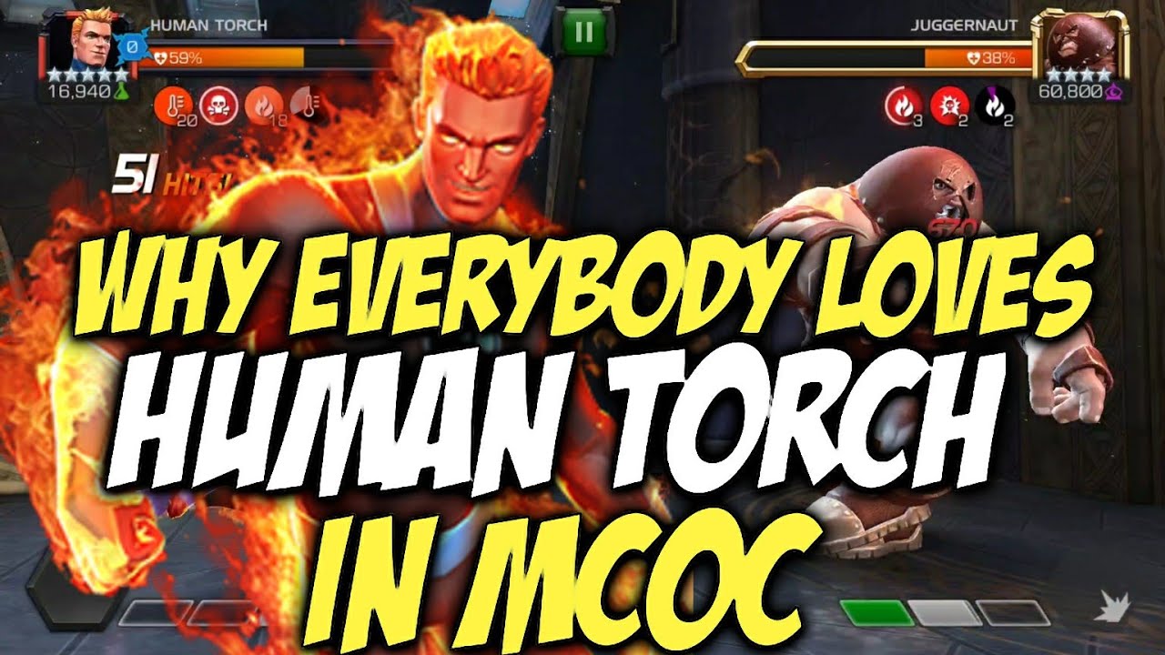 Почему все любят Человека-Факела в MCOC | Marvel: Битва чемпионов