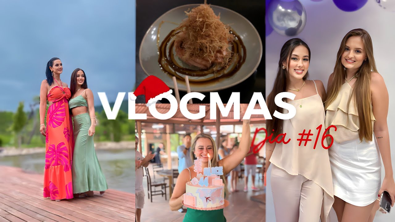 VLOGMAS #16: aniversários, passeios e unboxing
