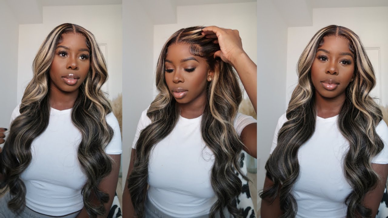 Best Glueless Highlight Wig Install of 2022 😍 ft. West Kiss Hair