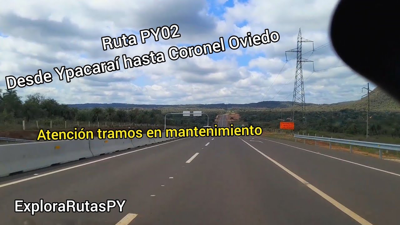 Ruta PY02: Ypacarai a Coronel Oviedo | ExploraRutasPY #rutas #paraguay