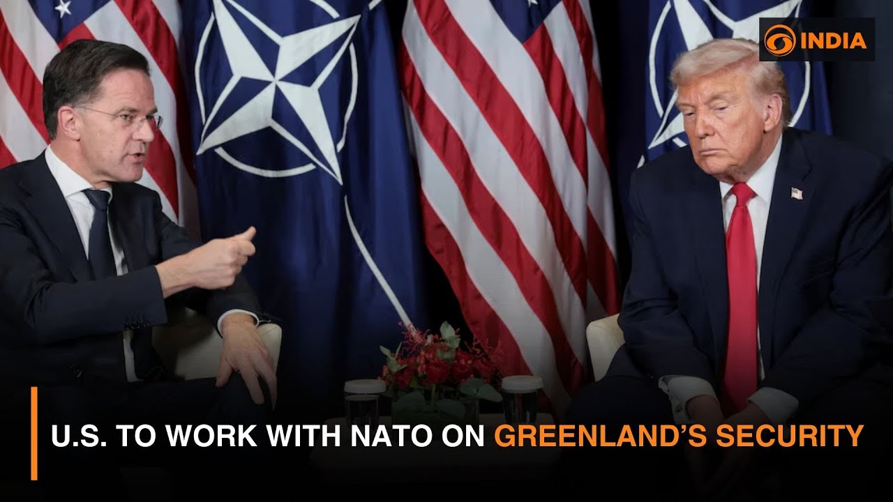 U.S. to Work with NATO on Greenland’s Security | Latest Updates | DD India News Hour