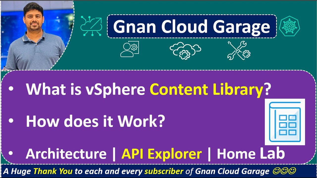 36. vSphere Content Library: Architecture, Working, API Explorer | Perfect for Home Lab Setup!