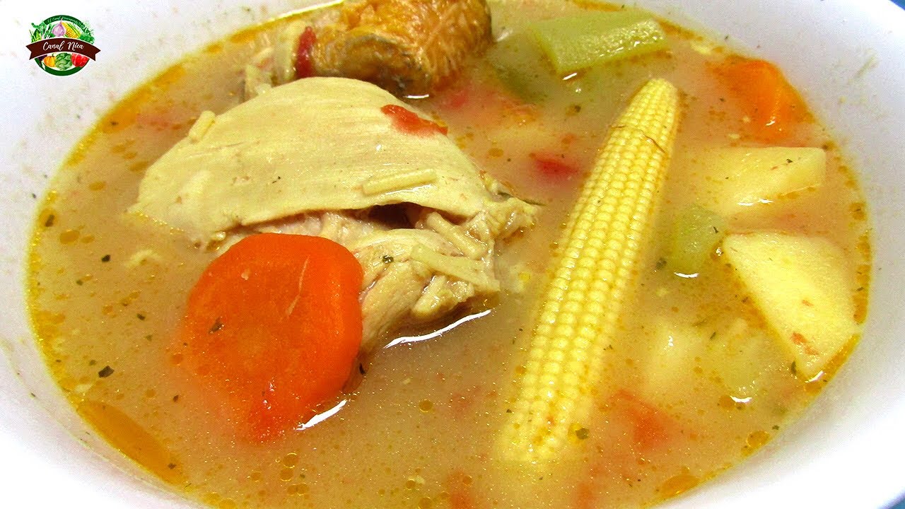 Sopa Maggi con pollo y verduras