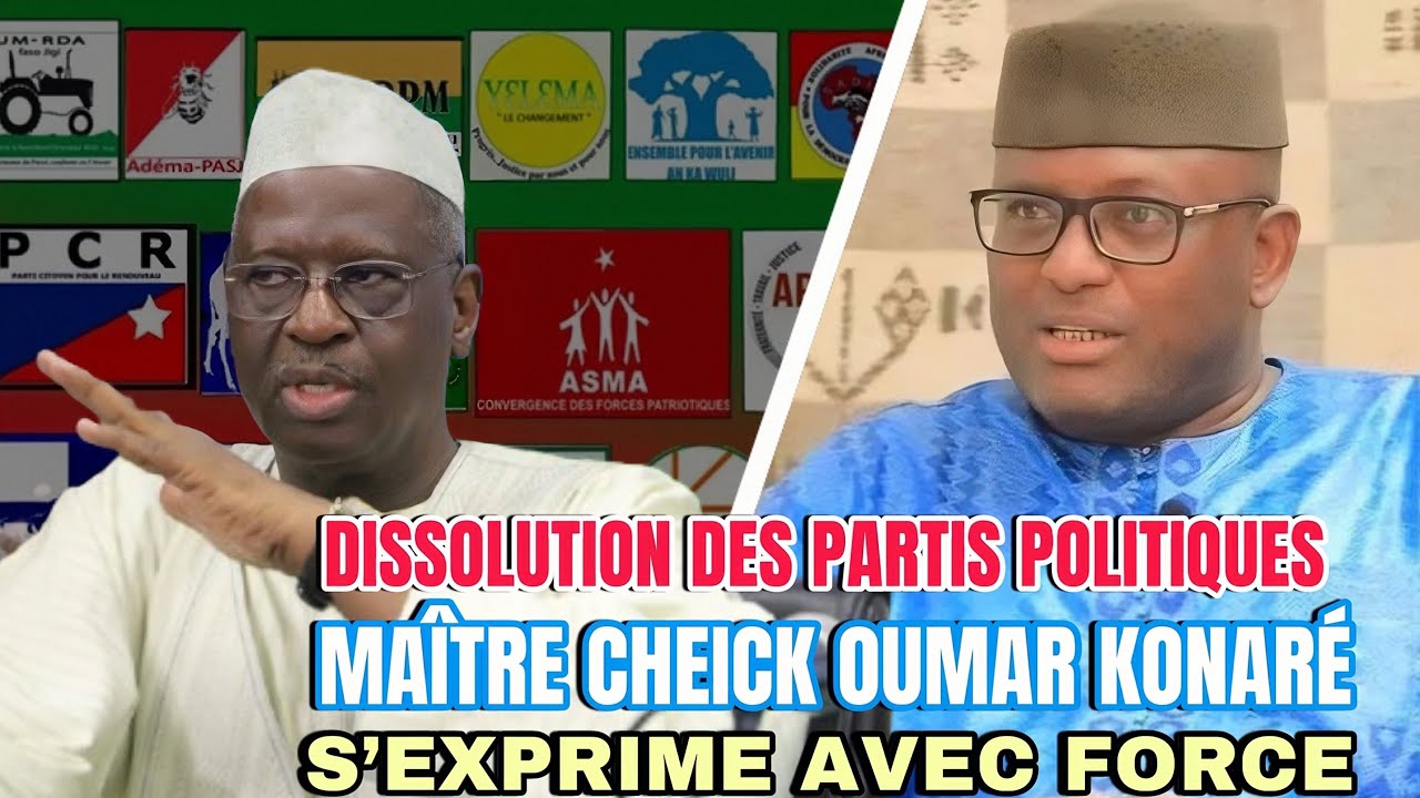 Maître Cheick Oumar Konaré s’exprime avec Force sur la Dissolution des Partis Politiques | Africable