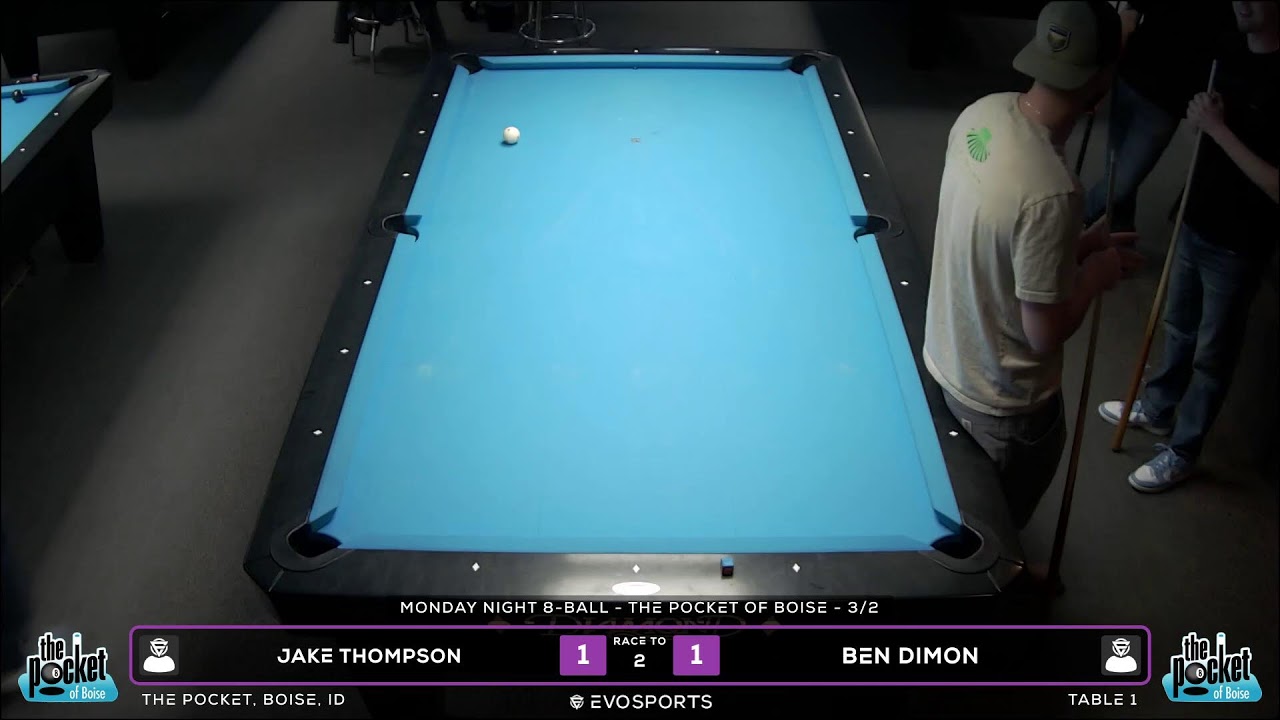 JAKE THOMPSON vs BEN DIMON - THE POCKET - TABLE 1 | EvoSports