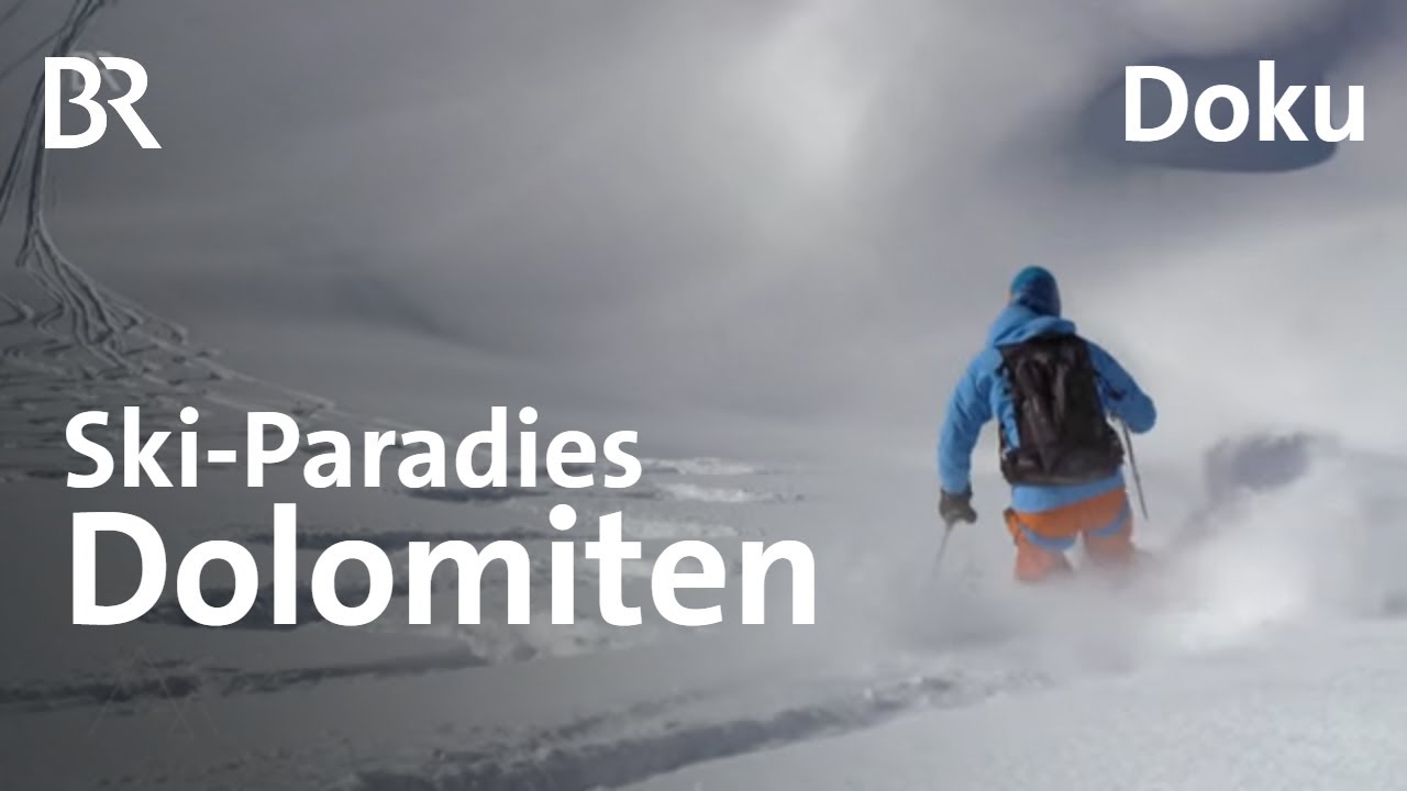 Dolomiten: Pulverschnee und steile Rinnen | Bergauf-Bergab | Doku | Berge | BR