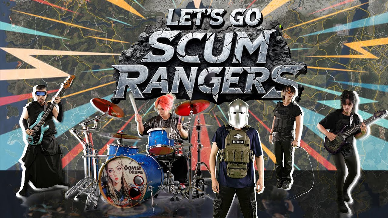 Let's Go Scum Rangers! / KNO3 [Music Video]