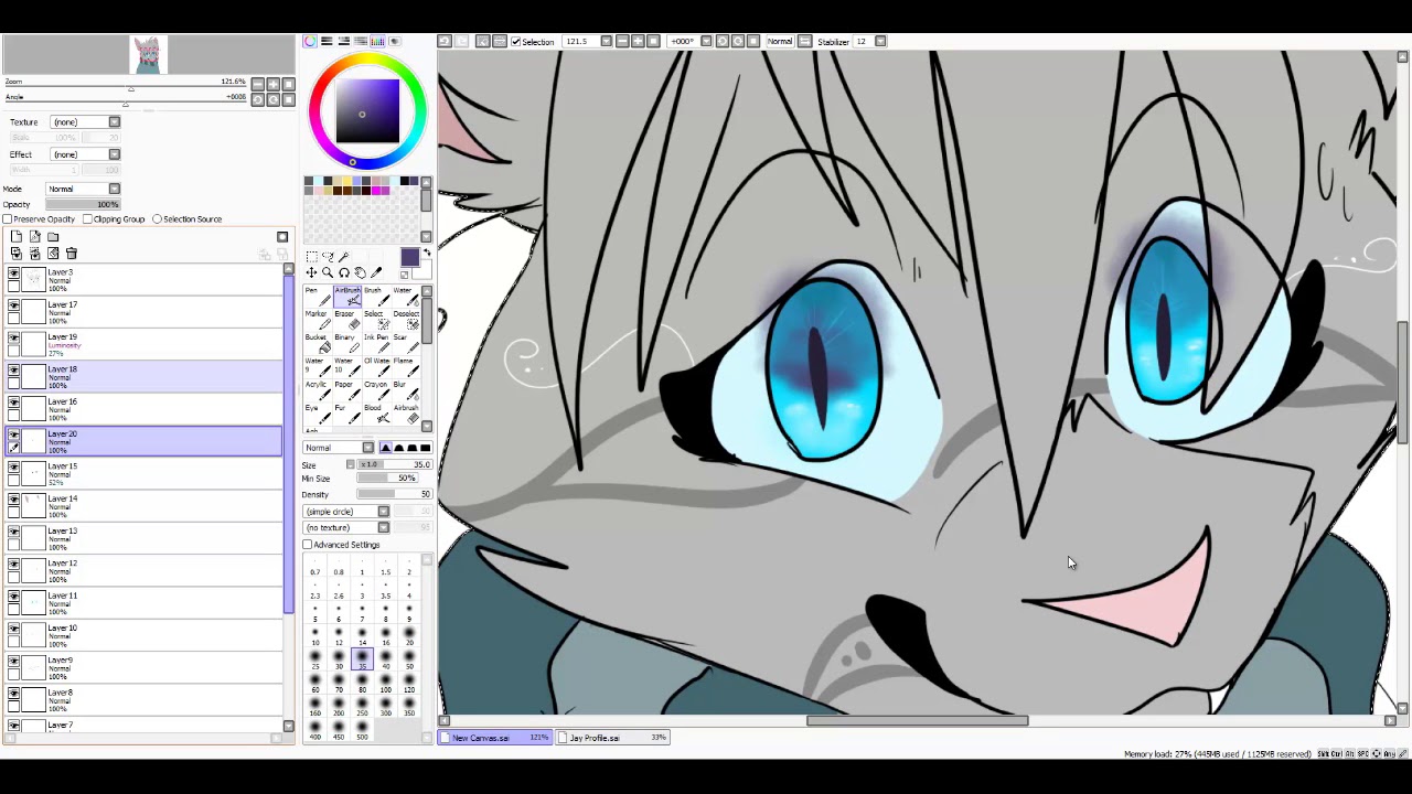Jay the Anxious Artist (SPEEDPAINT)